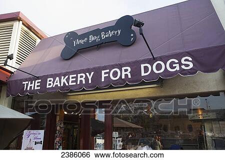 Sign on an awning for a bakery for dogs; California, United States of America View Large Photo Image Stock Photograph - Sign on an awning for a bakery for dogs; California, United States of America. Fotosearch