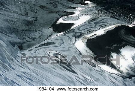 Picture - Silvery Formations In Ocean Wave.. Fotosearch