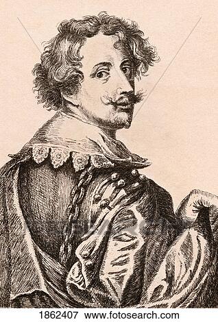 Sir Anthony Van Dyck 1599-1641 Flemish Artist Who Was Painter For The English Court From 75 Portraits Of Celebrated Painters From Authentic Originals Etched By James Girtin Published London 1817 View Large Photo Image Stock Photo - Sir Anthony Van Dyck 1599-1641 Flemish Artist Who Was Painter For The English Court From 75 Portraits Of Celebrated Painters From Authentic Originals Etched By James Girtin Published London 1817. Fotosearch