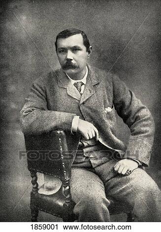 Sir Arthur Conan Doyle, 1859 – 1930. British Writer And Doctor. From The Book The International Library Of Famous Literature. Published In London 1900. Volume Viii. View Large Photo Image Stock Image - Sir Arthur Conan Doyle, 1859 – 1930. British Writer And Doctor. From The Book The International Library Of Famous Literature. Published In London 1900. Volume Viii.. Fotosearch
