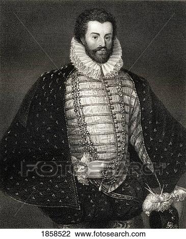 Sir Christopher Hatton, 1540-1591. Favourite Of Elizabeth I & Lord Chancellor Of England From 1587-1591. From The Book “Lodge’S British Portraits†Published London 1823. View Large Photo Image Stock Image - Sir Christopher Hatton, 1540-1591. Favourite Of Elizabeth I & Lord Chancellor Of England From 1587-1591. From The Book “Lodge’S British Portraits†Published London 1823.. Fotosearch