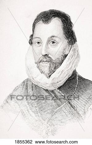 Stock Image - Sir Francis Drake C1540/3 ÃƒÂ¢Ã¢â€šÂ¬Ã¢â‚¬Å“ 1596 English Admiral From Old England's Worthies By Lord Brougham And Others Published London Circa 1880's. Fotosearch