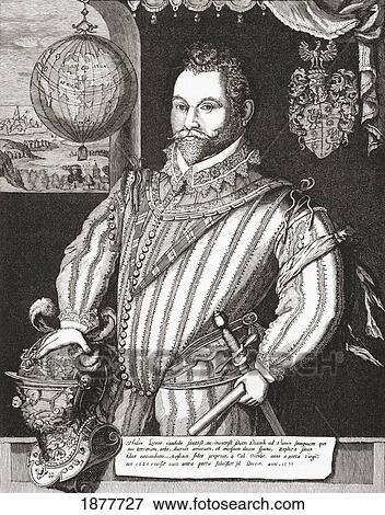 Sir Francis Drake, Vice Admiral, 1540 To 1596. English Sea Captain, Privateer, Navigator, Slaver, Renowned Pirate, And Politician Of The Elizabethan Era. From The Book Short History Of The English People By J. R. Green, Published London 1893. View Large Photo Image Stock Photo - Sir Francis Drake, Vice Admiral, 1540 To 1596. English Sea Captain, Privateer, Navigator, Slaver, Renowned Pirate, And Politician Of The Elizabethan Era. From The Book Short History Of The English People By J. R. Green, Published London 1893.. Fotosearch