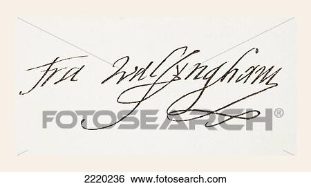 Sir Francis Walsingham 1532 To 1590. English Statesman And Intelligence Chief For Queen Elizabeth I. His Signature. From The National And Domestic History Of England By William Aubrey Published London Circa 1890 View Large Photo Image Stock Photograph - Sir Francis Walsingham 1532 To 1590. English Statesman And Intelligence Chief For Queen Elizabeth I. His Signature. From The National And Domestic History Of England By William Aubrey Published London Circa 1890. Fotosearch