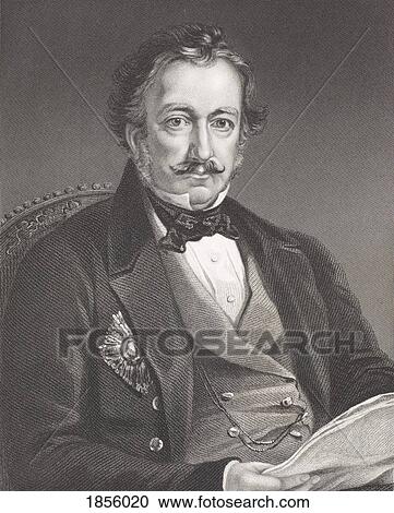 Stock Image - Sir Henry Eldred Curwen Pottinger 1St Baronet 1789 - 1856. Anglo-Irish Soldier And Colonial Administrator. First Governor Of Hong Kong. From The Book Gallery Of Historical Portraits Published C. 1880.. Fotosearch