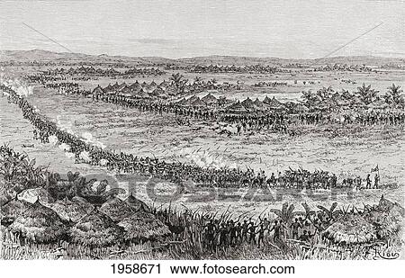 Sir Henry Morton Stanley And His Men Being Threatened By Sukuma Natives During His Emin Pasha Relief Expedition, In Africa In 1889. From In Darkest Africa By Henry M. Stanley Published 1889. View Large Photo Image Stock Image - Sir Henry Morton Stanley And His Men Being Threatened By Sukuma Natives During His Emin Pasha Relief Expedition, In Africa In 1889. From In Darkest Africa By Henry M. Stanley Published 1889.. Fotosearch