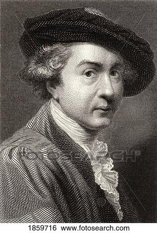 Sir Joshua Reynolds, 1723-1792. English Portrait Painter And Aesthetician. 19Th Century Print Engraved By G. Smith From A Painting By The Artist. View Large Photo Image Stock Photograph - Sir Joshua Reynolds, 1723-1792. English Portrait Painter And Aesthetician. 19Th Century Print Engraved By G. Smith From A Painting By The Artist.. Fotosearch