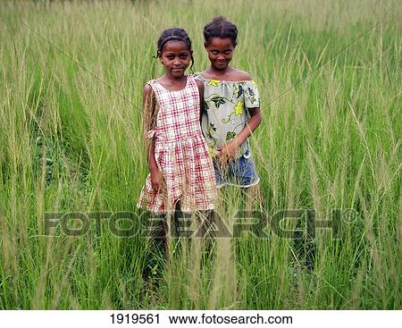 Stock Image - Sisters, Children. Fotosearch