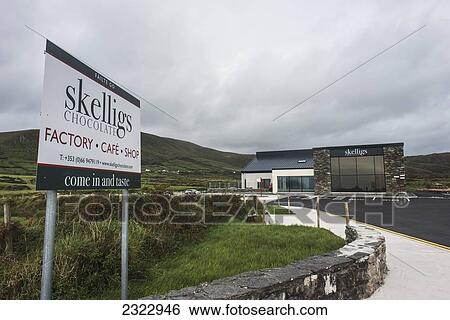Skelligs chocolate factory; County Kerry, Ireland, UK View Large Photo Image Stock Photograph - Skelligs chocolate factory; County Kerry, Ireland, UK. Fotosearch