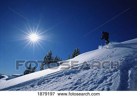 Stock Photo - Skier. Fotosearch