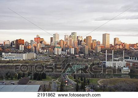 Skyline Of Edmonton; Edmonton Alberta Canada View Large Photo Image Stock Image - Skyline Of Edmonton; Edmonton Alberta Canada. Fotosearch