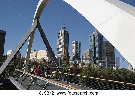 Skyline, Yarra River View Large Photo Image Stock Image - Skyline, Yarra River. Fotosearch