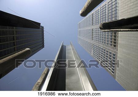 Skyscraper View From Inside Of Modern Art Sculpture View Large Photo Image Stock Photograph - Skyscraper View From Inside Of Modern Art Sculpture. Fotosearch