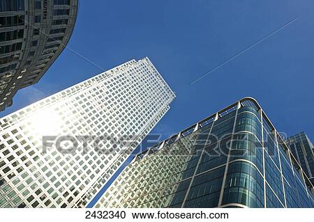 Skyscrapers in Canary Wharf; London, England View Large Photo Image Stock Image - Skyscrapers in Canary Wharf; London, England. Fotosearch