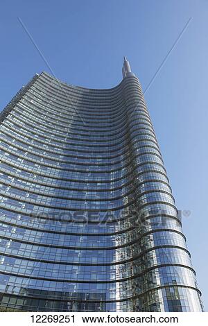 Skyscrapers in financial district; Milan, Lombardy, Italy View Large Photo Image Stock Image - Skyscrapers in financial district; Milan, Lombardy, Italy. Fotosearch