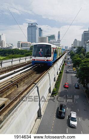 Skytrain View Large Photo Image Picture - Skytrain. Fotosearch