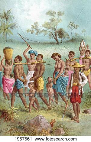 Slave Trading In The 19Th Century. From The Life And Explorations Of Dr. Livingstone Published C. 1875. View Large Photo Image Stock Image - Slave Trading In The 19Th Century. From The Life And Explorations Of Dr. Livingstone Published C. 1875.. Fotosearch