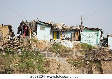 Slum, Delhi, India View Large Photo Image Picture - Slum, Delhi, India. Fotosearch