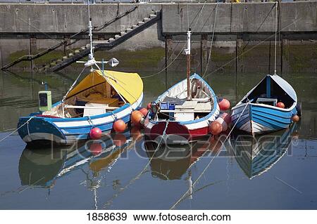 Small Boats Moored View Large Photo Image Stock Photo - Small Boats Moored. Fotosearch