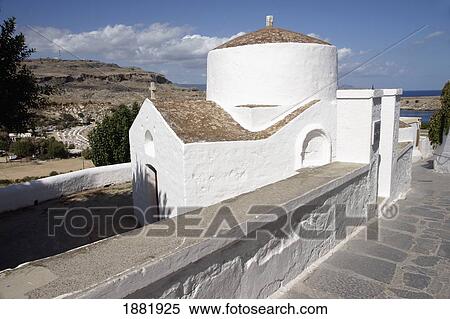 Stock Photography - Small Greek Orthodox Church. Fotosearch