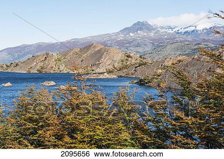 Small Lake In Torres Del Paine National Park Near Paine Grande Lodge; Patagonia Chile View Large Photo Image Stock Photograph - Small Lake In Torres Del Paine National Park Near Paine Grande Lodge; Patagonia Chile. Fotosearch