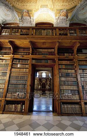 Small Library Room of Stift Melk Benedictine Monastery, Lower Austria, Austria View Large Photo Image Stock Image - Small Library Room of Stift Melk Benedictine Monastery, Lower Austria, Austria. Fotosearch