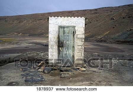 Small Little Building In Desert Landscape View Large Photo Image Stock Photo - Small Little Building In Desert Landscape. Fotosearch