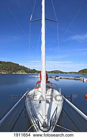 Picture - Small Marina At Flaton Island, Bohuslan Archipelago, Sweden. Fotosearch