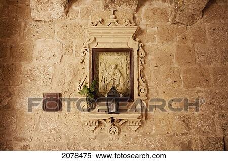 Small Shrine In The Entrance To The Citadel, Victoria (Rabat), Gozo Island, Malta View Large Photo Image Stock Photography - Small Shrine In The Entrance To The Citadel, Victoria (Rabat), Gozo Island, Malta. Fotosearch