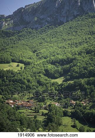 Small Village View Large Photo Image Stock Photograph - Small Village. Fotosearch