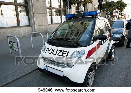 Smart police car, Vienna (Wien), Austria View Large Photo Image Stock Photograph - Smart police car, Vienna (Wien), Austria. Fotosearch