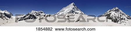 Snow-Capped Mountain Peaks View Large Photo Image Stock Image - Snow-Capped Mountain Peaks. Fotosearch