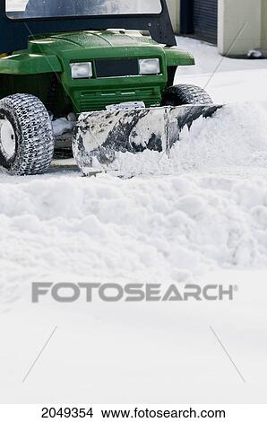 Picture - Snow Removal, Vancouver, British Columbia. Fotosearch