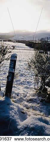 Snowy Landscape In Scottish Highlands View Large Photo Image Stock Photo - Snowy Landscape In Scottish Highlands. Fotosearch
