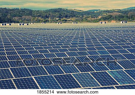 Picture - Solar Energy Centre, San Roque, Cadiz, Spain. Fotosearch