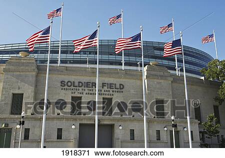 Soldier Field Stadium, Chicago, Illinois, Usa, Home Of Chicago Bears View Large Photo Image Stock Image - Soldier Field Stadium, Chicago, Illinois, Usa, Home Of Chicago Bears. Fotosearch