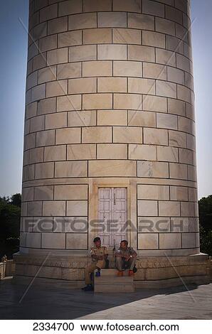 Soldiers Guarding Stone Tower; Agra, Uttar Pradesh, India View Large Photo Image Stock Image - Soldiers Guarding Stone Tower; Agra, Uttar Pradesh, India. Fotosearch