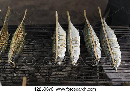 Some sticks with local fish from famous Crab Market of Kep; Kep, Cambodia View Large Photo Image Stock Photograph - Some sticks with local fish from famous Crab Market of Kep; Kep, Cambodia. Fotosearch