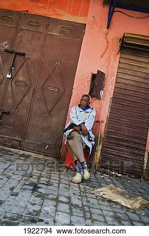 Picture - Souk Street Scene. Fotosearch