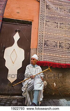 Stock Image - Souk Street Scene. Fotosearch