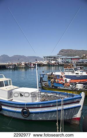 South Africa, Cape Town, Boats Moored In Marina; Kalk Bay View Large Photo Image Stock Photo - South Africa, Cape Town, Boats Moored In Marina; Kalk Bay. Fotosearch