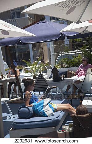 South Africa, Cape Town, Tourist In Garden Restaurant; Kalk Bay View Large Photo Image Stock Image - South Africa, Cape Town, Tourist In Garden Restaurant; Kalk Bay. Fotosearch
