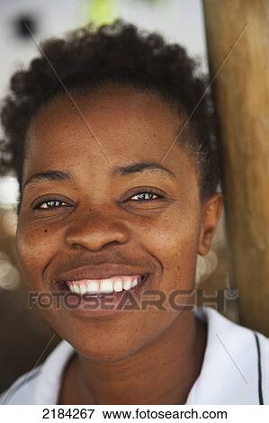 South Africa, Constantia Vineyard; Cape Town, Portrait Of Smiling Woman View Large Photo Image Stock Photo - South Africa, Constantia Vineyard; Cape Town, Portrait Of Smiling Woman. Fotosearch