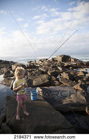 South Africa, Little Boy Fishing From Cliff; Mossel Bay View Large Photo Image Stock Image - South Africa, Little Boy Fishing From Cliff; Mossel Bay. Fotosearch