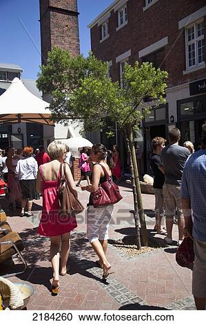 South Africa, Woodstock Area; Cape Town, Albert Road, The Old Biscuit Mill Weekend Market, Shopping View Large Photo Image Stock Image - South Africa, Woodstock Area; Cape Town, Albert Road, The Old Biscuit Mill Weekend Market, Shopping. Fotosearch