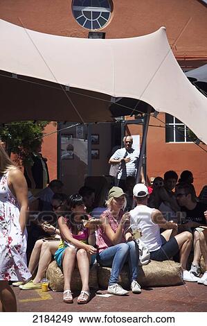 South Africa, Woodstock Area; Cape Town, Albert Road, The Old Biscuit Mill Weekend Market View Large Photo Image Stock Photo - South Africa, Woodstock Area; Cape Town, Albert Road, The Old Biscuit Mill Weekend Market. Fotosearch