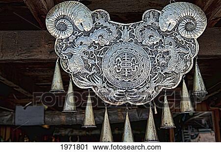 South East Asia, Laos, Luang Prabang, Silver Decoration Decorated With Dragons Is Displayed In Store. View Large Photo Image Stock Image - South East Asia, Laos, Luang Prabang, Silver Decoration Decorated With Dragons Is Displayed In Store.. Fotosearch
