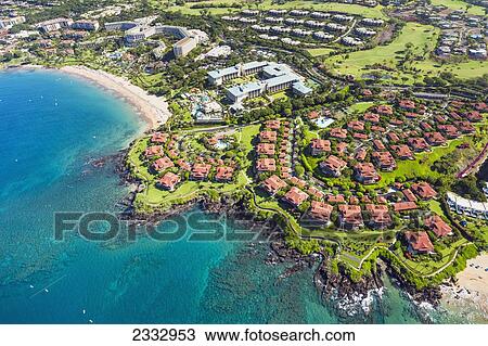 South Maui coast, Wailea Point condos and hotels; Maui, Hawaii, United States of America View Large Photo Image Stock Image - South Maui coast, Wailea Point condos and hotels; Maui, Hawaii, United States of America. Fotosearch