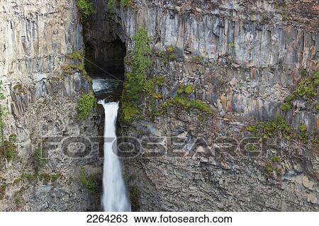 Spahats falls in wells gray provincial park; clearwater british columbia canada View Large Photo Image Stock Image - Spahats falls in wells gray provincial park; clearwater british columbia canada. Fotosearch