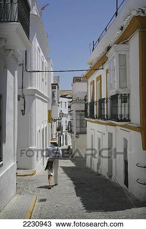 Spain, Andalucia, Costa De La Luz, Old Town; Tarifa View Large Photo Image Stock Image - Spain, Andalucia, Costa De La Luz, Old Town; Tarifa. Fotosearch